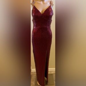 B Smart floorlength dress